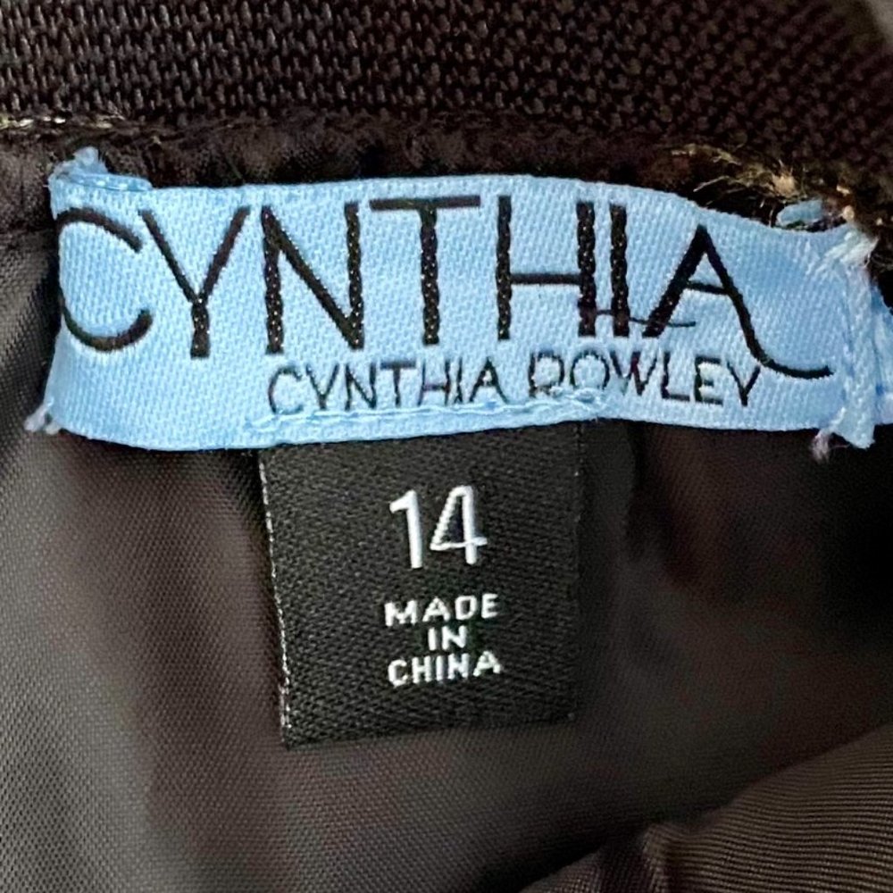 EUC Cynthia Rowley Metallic Sidewalk Skirt - Picture 2 of 4